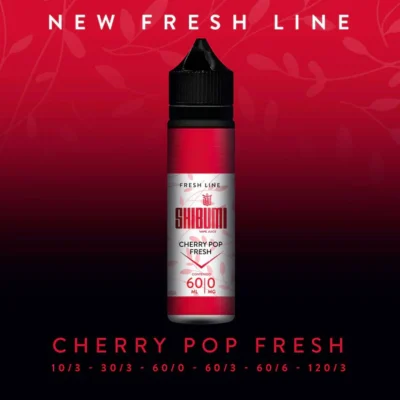 Shibumi Cherry pop Fresh 60 Y 120 ML.