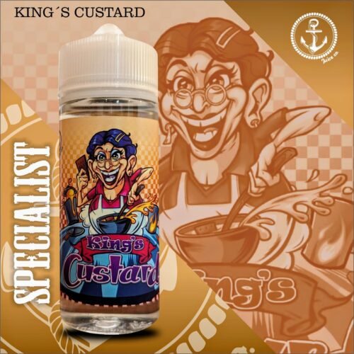 Liquido Specilist King Custar 120 Ml.