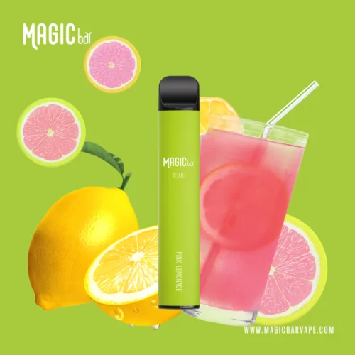 magic bar 1500 puff pink lemonade