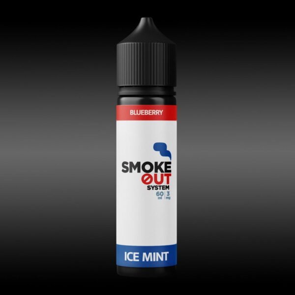 Liq. Smoke Out BLUEBERRY ICE MINT 60 ml.