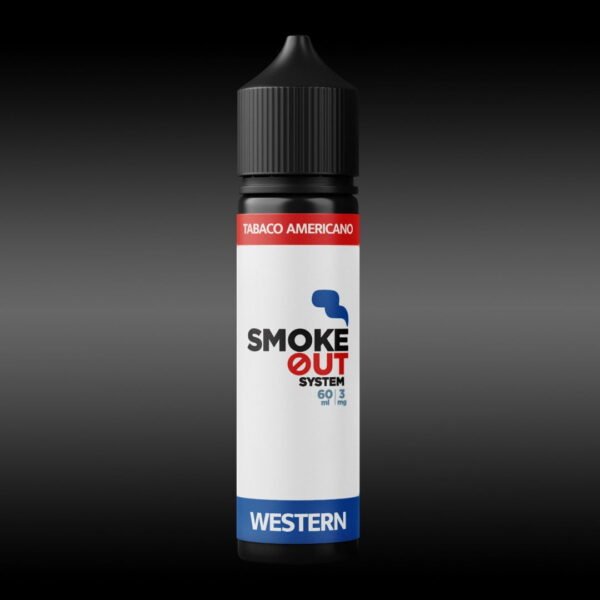 Liq. Smoke Out TABACO AMERICANO WESTERN 60 ml.