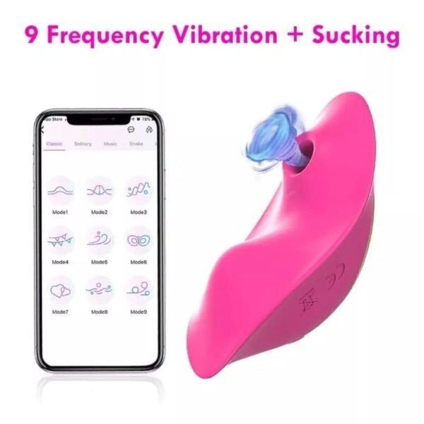 Succionador Vibrador Huevo Con App Wifi A Distancia