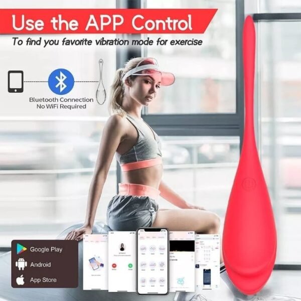 Vibrador Consolador Huevo Con App Wifi A Distancia - Imagen 4