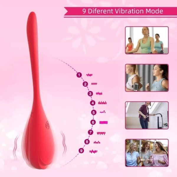 Vibrador Consolador Huevo Con App Wifi A Distancia - Imagen 5