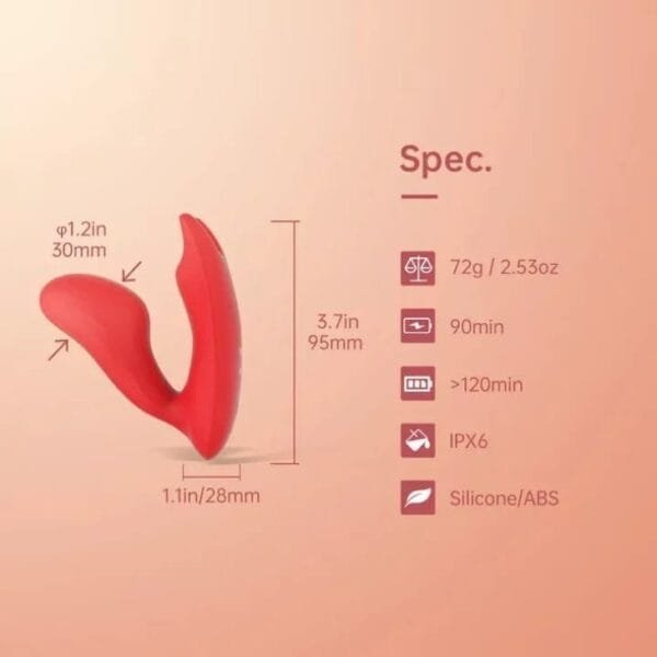 BE | Stellar - Vibrador a distancia - App Wifi - Imagen 5