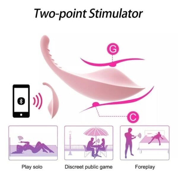 Consolador Huevo Vibrador Con App Wifi Inal?mbrico Pareja - Imagen 5