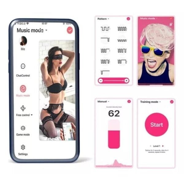 BE | Nova - Vibrador a distancia - App Wifi - Imagen 7