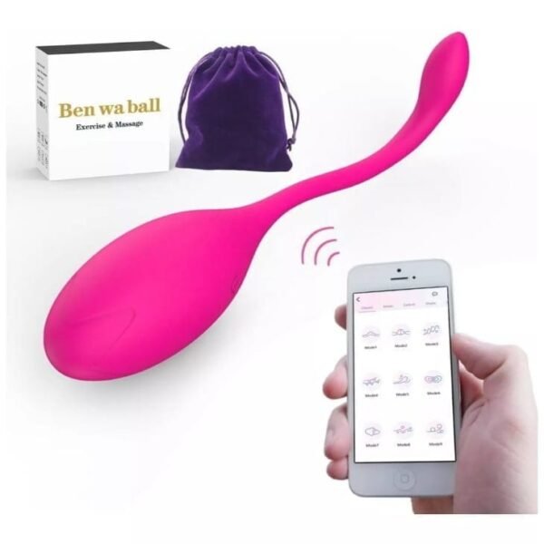 Consolador Vibrador Inteligente Femenino Con App Wifi A Distancia