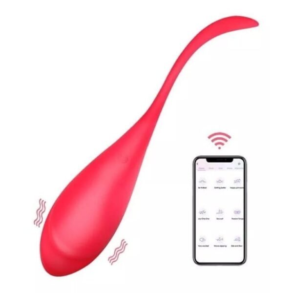 Vibrador Consolador Huevo Con App Wifi A Distancia