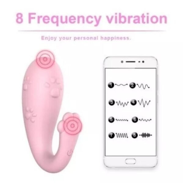 Vibrador Consolador Bala Con App Wifi A Distancia - Imagen 7