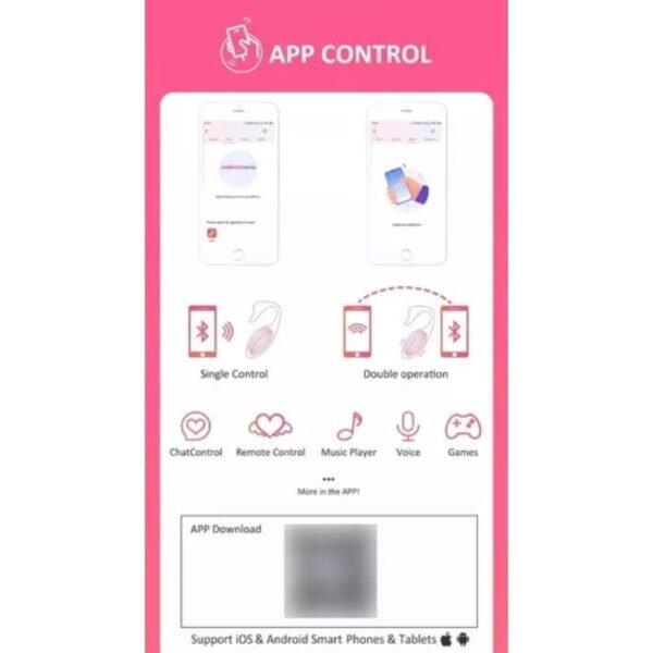 Huevo Vibrador Inal?mbrico Pareja Con App Wifi A Distancia - Imagen 5