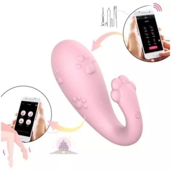 Vibrador Consolador Bala Con App Wifi A Distancia