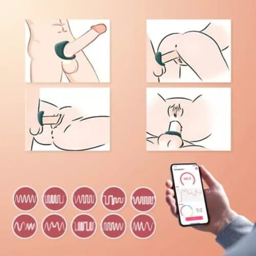 BE | Apolo - Vibrador a distancia - App Wifi - Imagen 7