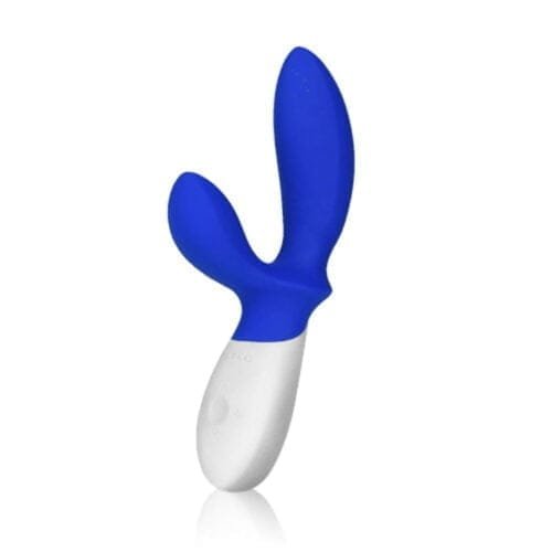 LELO Femme Homme LOKI WAVE Product GIF Federal Blue 500