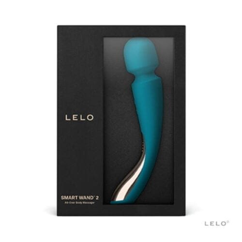 LELO SmartWand2Med Packaging OceanBlue 425