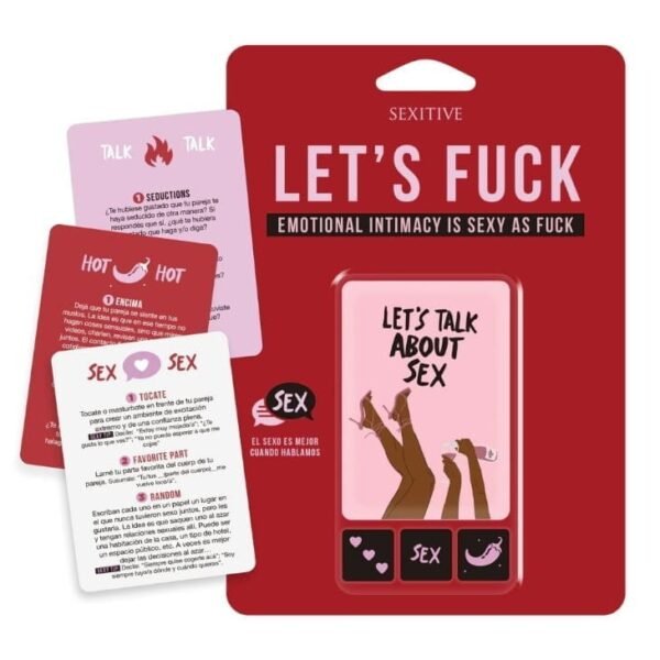 Let?s Fuck, juego de cartas + dados - Sexitive