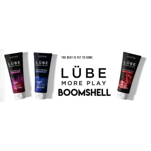 lube more play sexitive geles intimos boomshell distribuidora