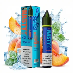 Nic Salt Nasty Peach Ice 30 ml.