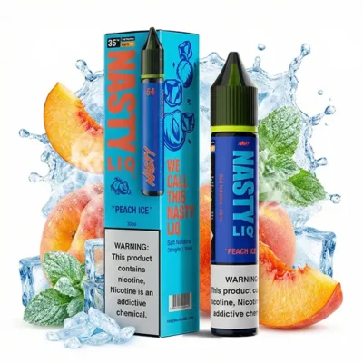 Nic Salt Nasty Peach Ice 30 ml.