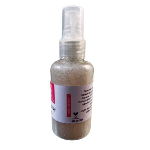 SHIMMER SPRAY EFECTO PLATA 3