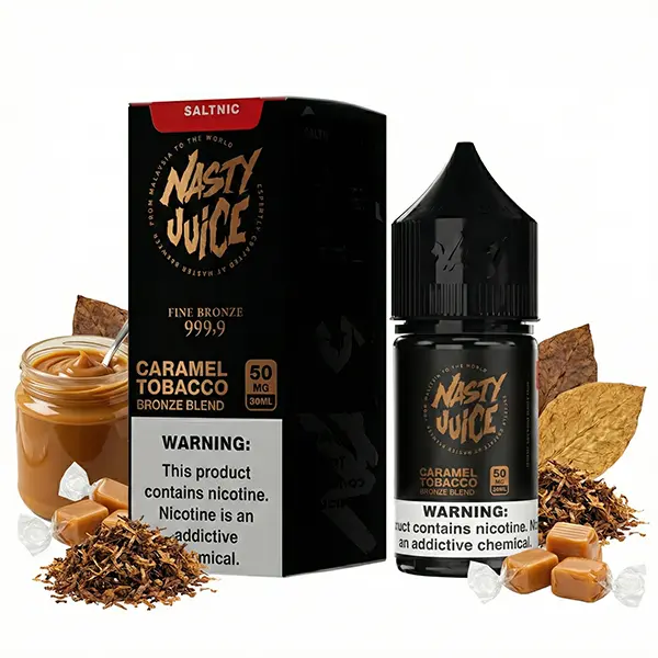 Nic Salt Nasty Bronze Blend Caramel Tobacco 30 ml. 2 bronze 2