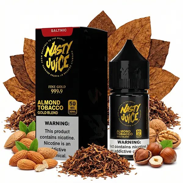 Nasty Salt Gold Blend Tabaco Almendra 30ml