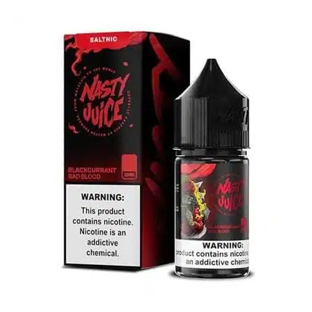 Nasty Blackcurrant Bad Blood 30ml