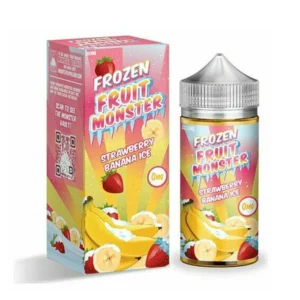 Liq. Frozen Fruit Moster Strawberry Banana Ice 100 ml.