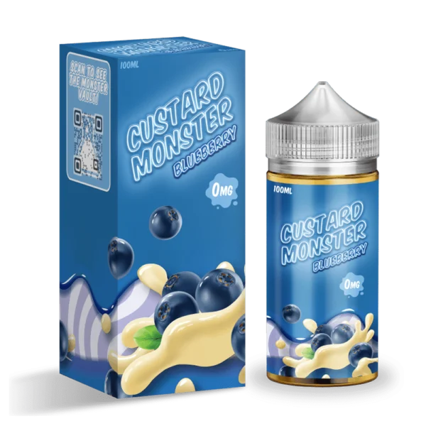 Liq. Custard Moster Blueberry 100 ml.