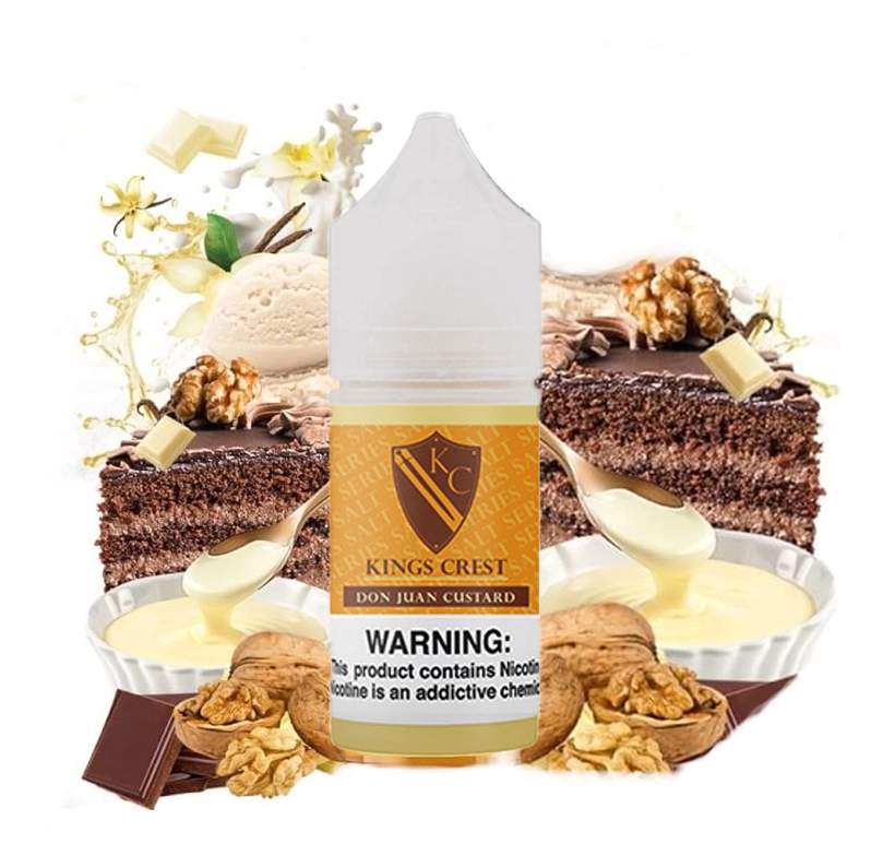 Salt King's Crest Don Juan Custard 30ml.