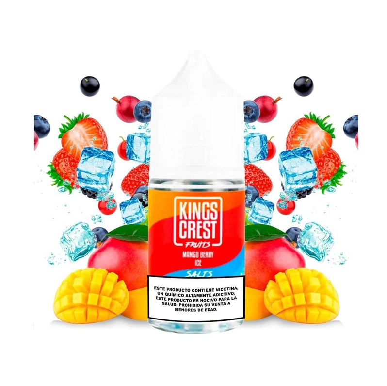 Salt King's Crest Fruits Mango Berry Ice 30ml.