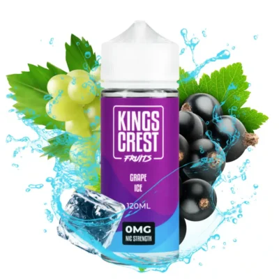 Kings Crest Grape Ice 120ml.