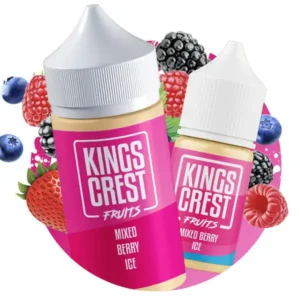 Nic Salt Kings Crest Mixed Berry Ice