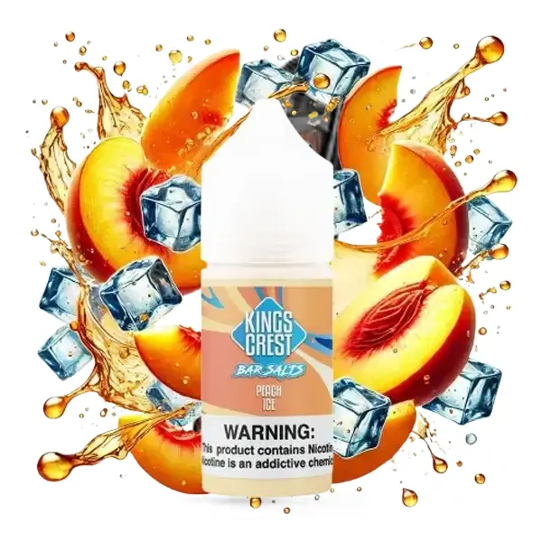 King's Crest Bar Salt Peach Ice 30ml