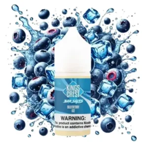 Nic Salt King’s Crest Bar Blueberry Ice