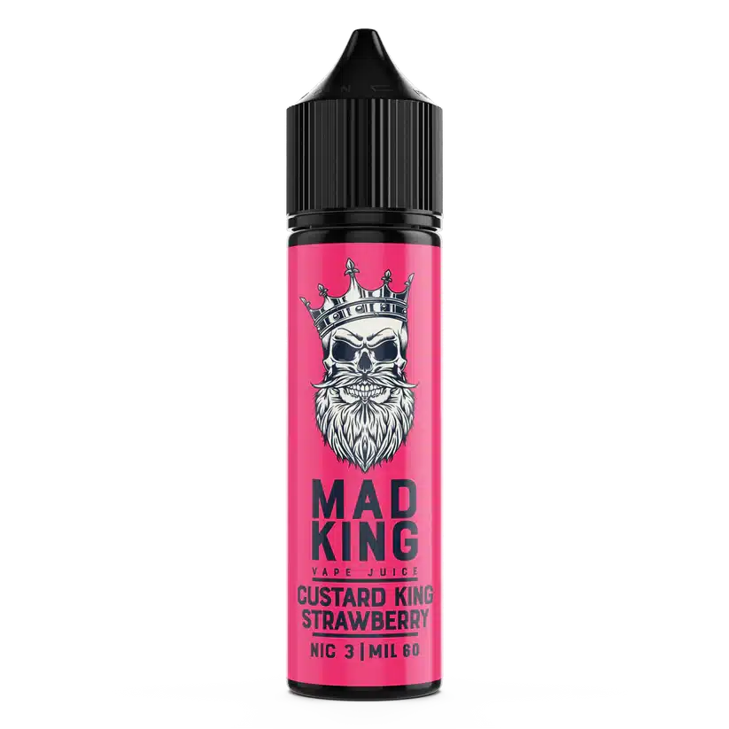 Custard King Strawberry 60 ml.