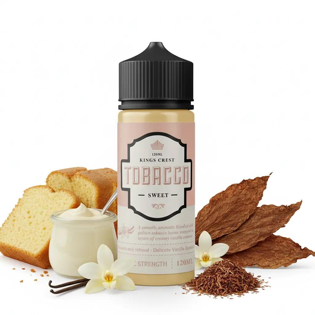Kings Crest Sweet Tobacco 120ml.