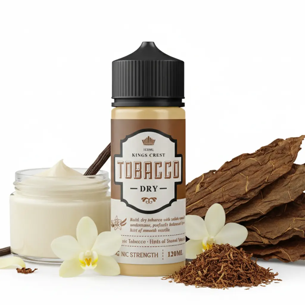 Kings Crest Dry Tobacco 120ml.