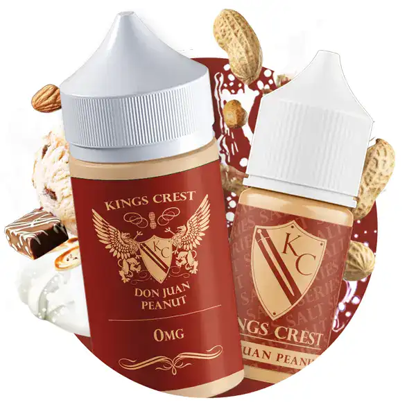 Salt King's Crest Don Juan Peanut 30ml.
