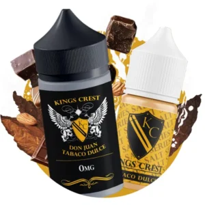 Nic Salt Kings Crest Don Juan Tabaco Dulce