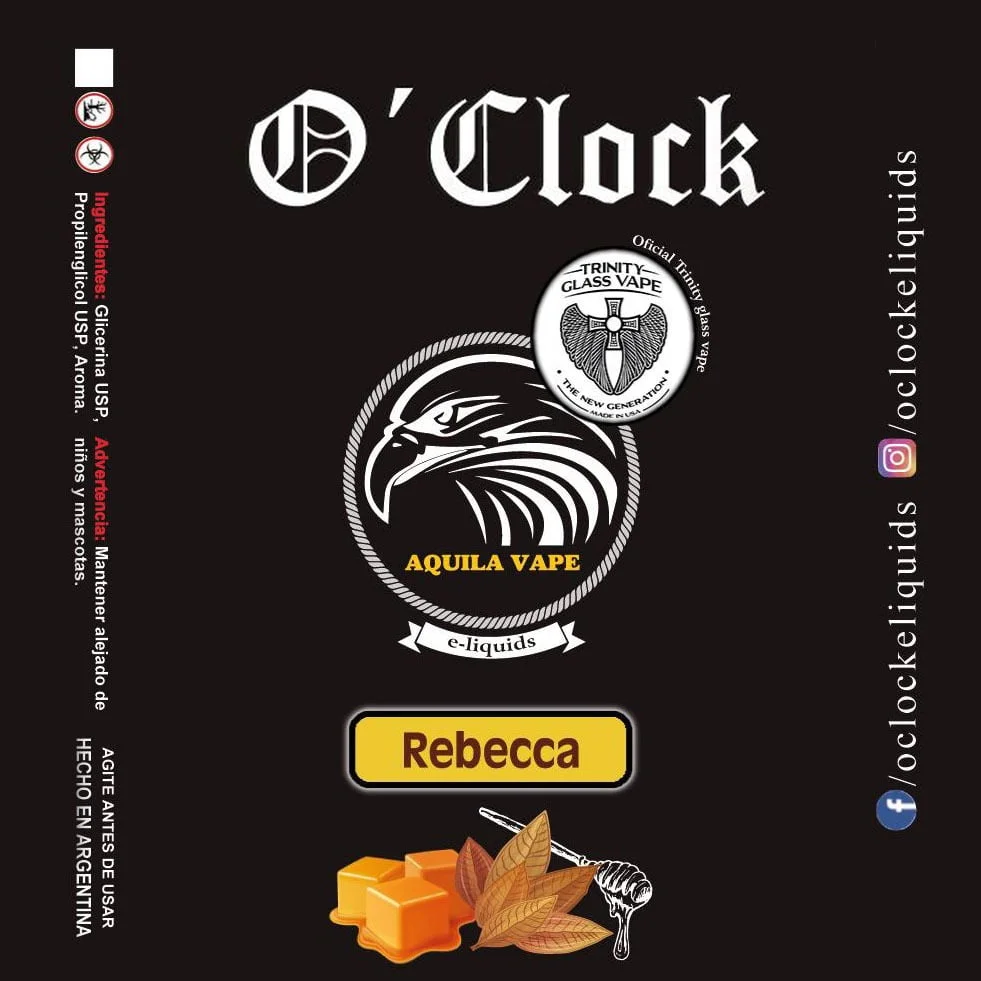 NicSalt O´Clock Rebecca 30ml.