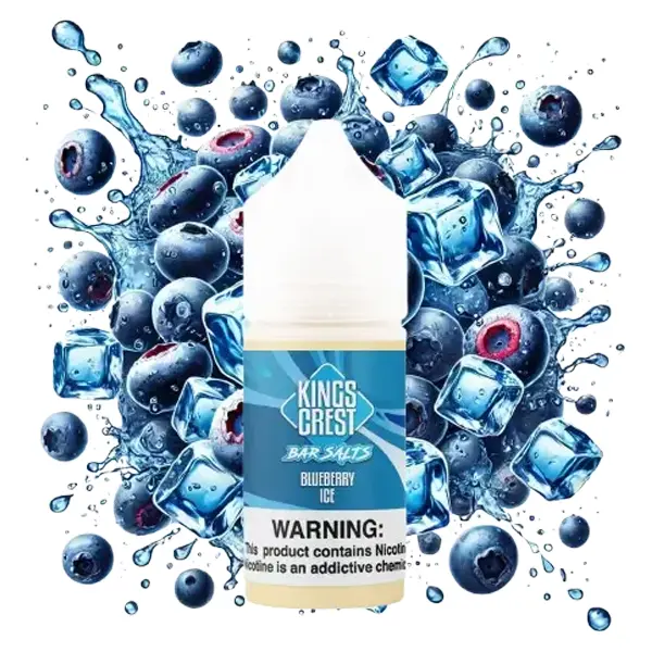 Nic Salt Kings Crest Bar blueberry ice 1 Nicsalt King's Crest Blueberry Ice 30ml