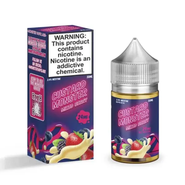 Custard Monster Mixed Berry 30 ml. - Imagen 2