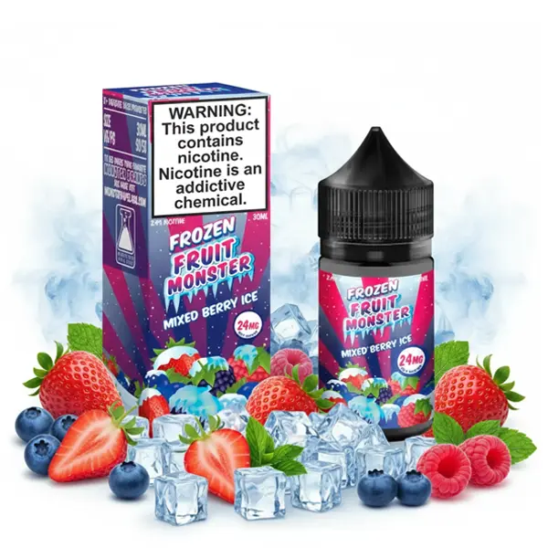 Frozrn Fruit Monster Mixed Berry 30 ml. 1 Frozzen Fruit Mixed Berries