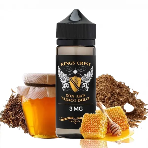 Kings Crest Don Juan Tabaco Dulce 120ml.