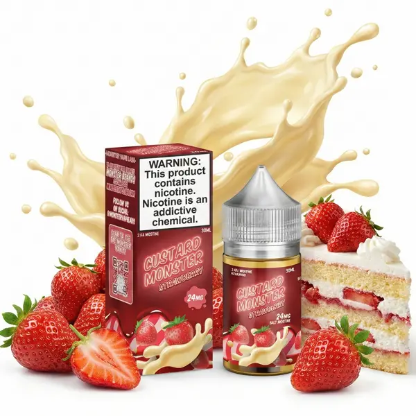 Custard Monster Strawberry 30 ml. 1 Custar moster strawberry 2