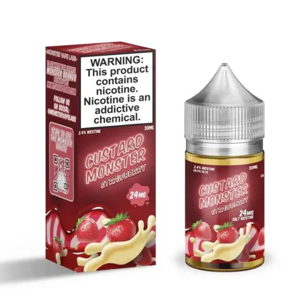 Custard Monster Strawberry 30 ml. - Imagen 2
