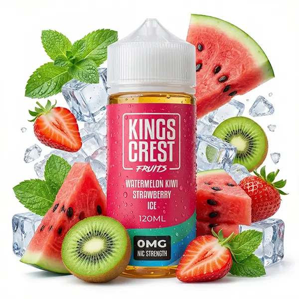 King Crest watermelon kiwi strawberry ice