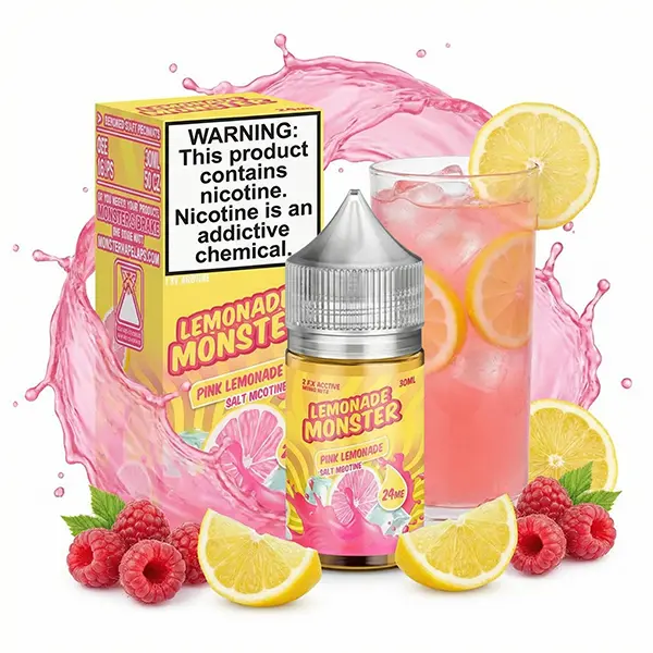 Lemonade Monster Pink Lemonade 30 ml. 1 pink lemonade