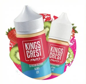 Nic Salt Kings Crest Strawberry Kiwi Ice